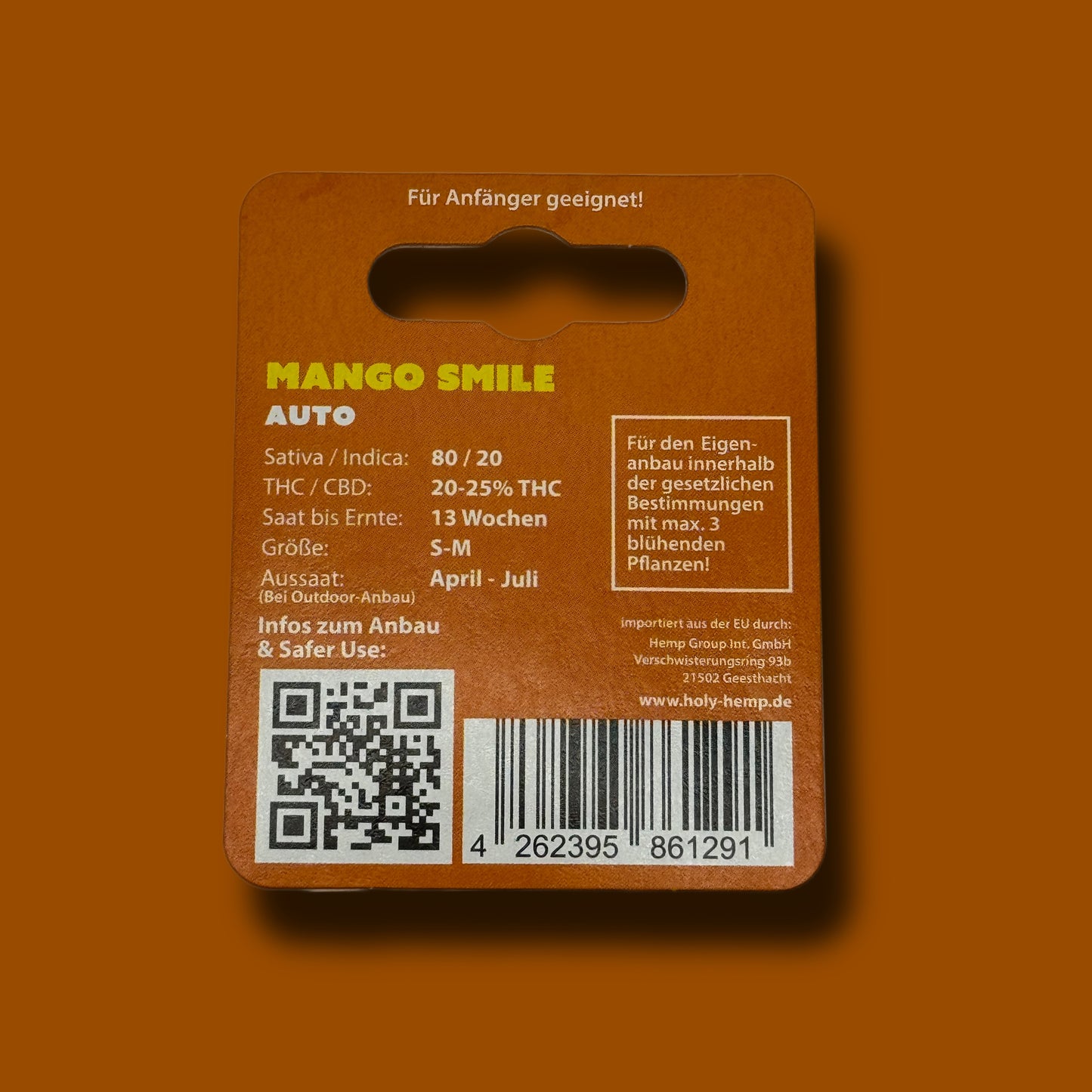 Holy Hemp Mango Smile