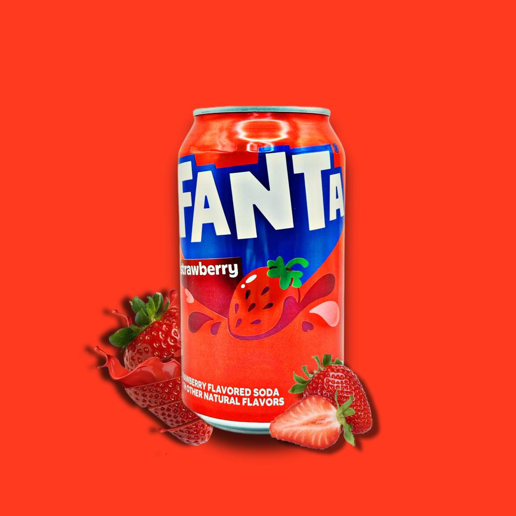 Fanta Strawberry USA 355ml