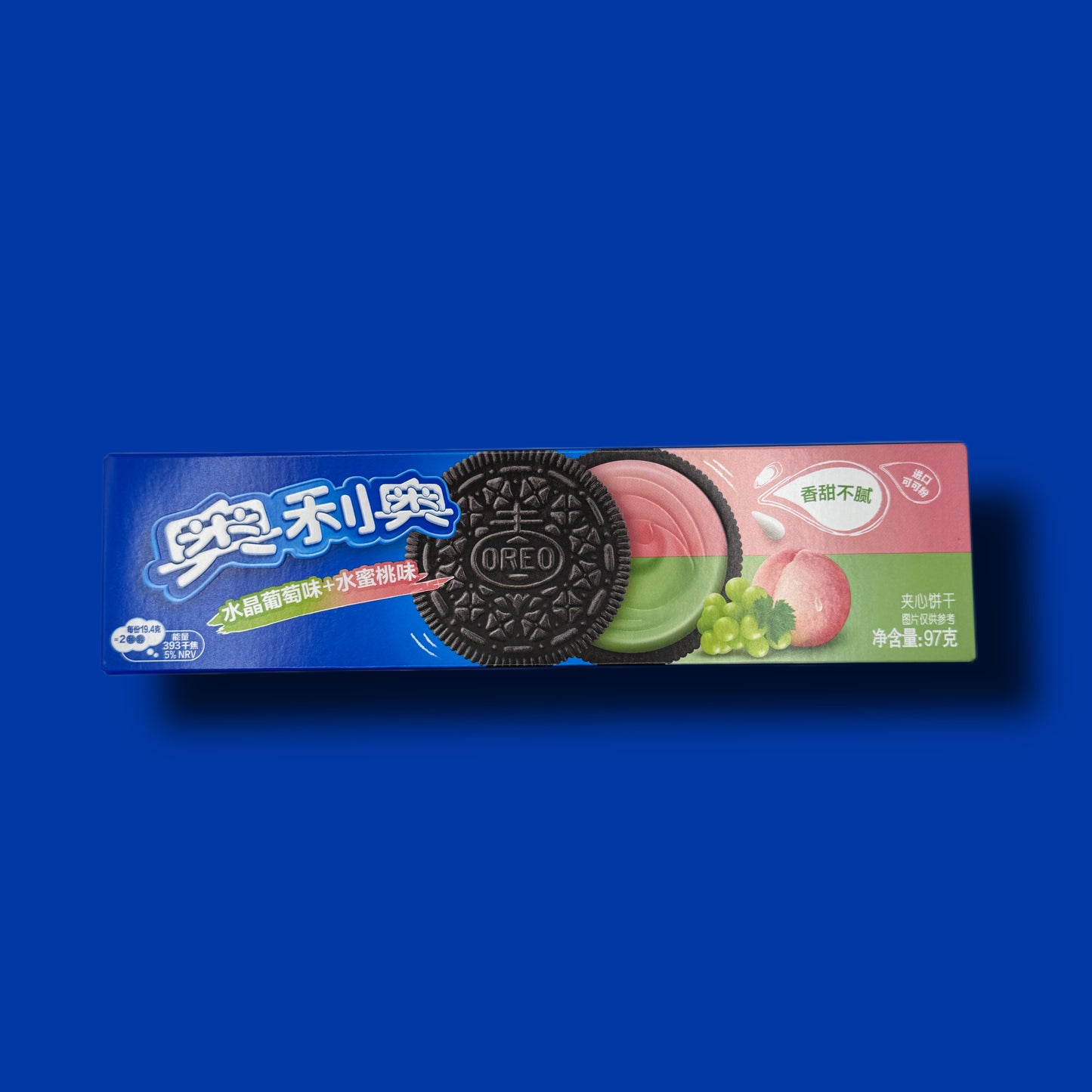 Oreo Crystal Grape & Peach China 97g