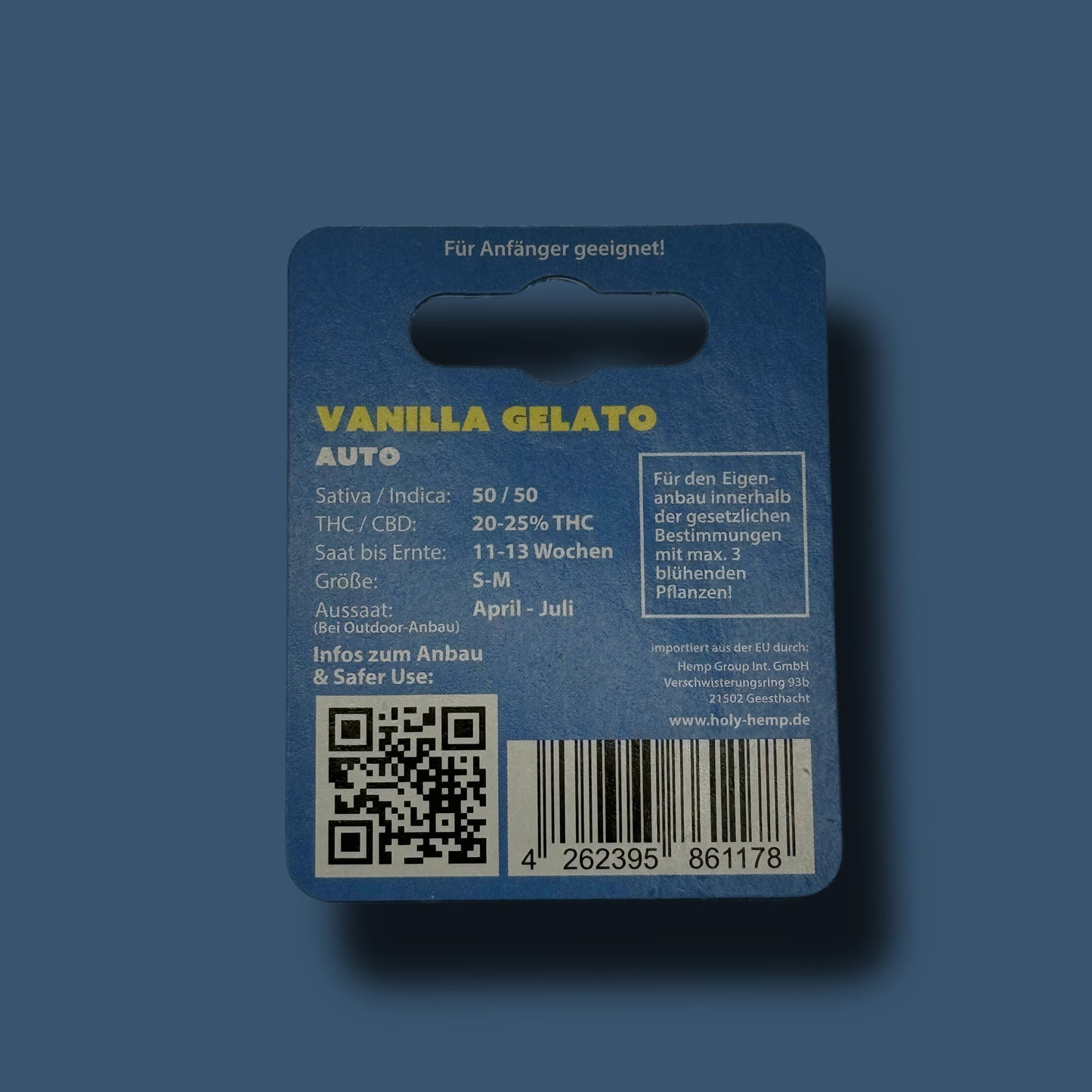 Holy Hemp Vanilla Gelato