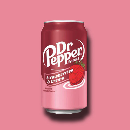 Dr Pepper - Strawberry & Cream 355ml