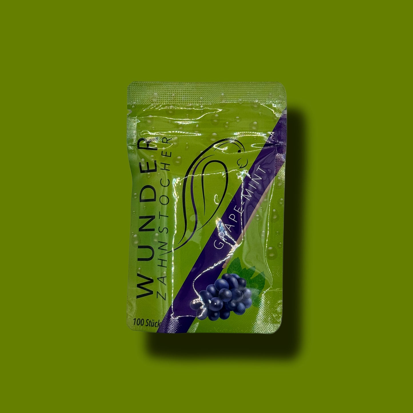 Wunder Zahnstocher Grape Mint