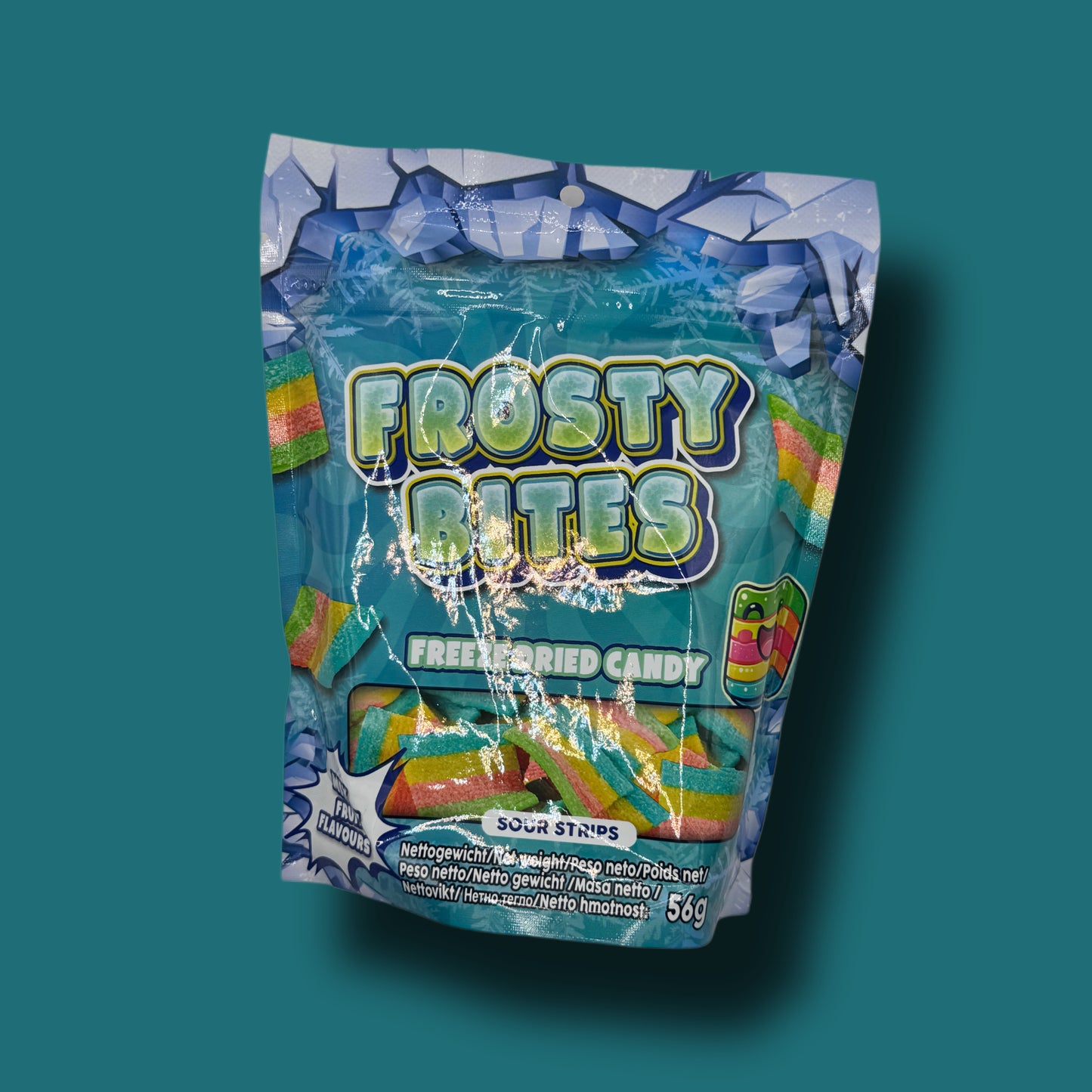 Frosty Bites – Freeze Dried Candy sour stripes