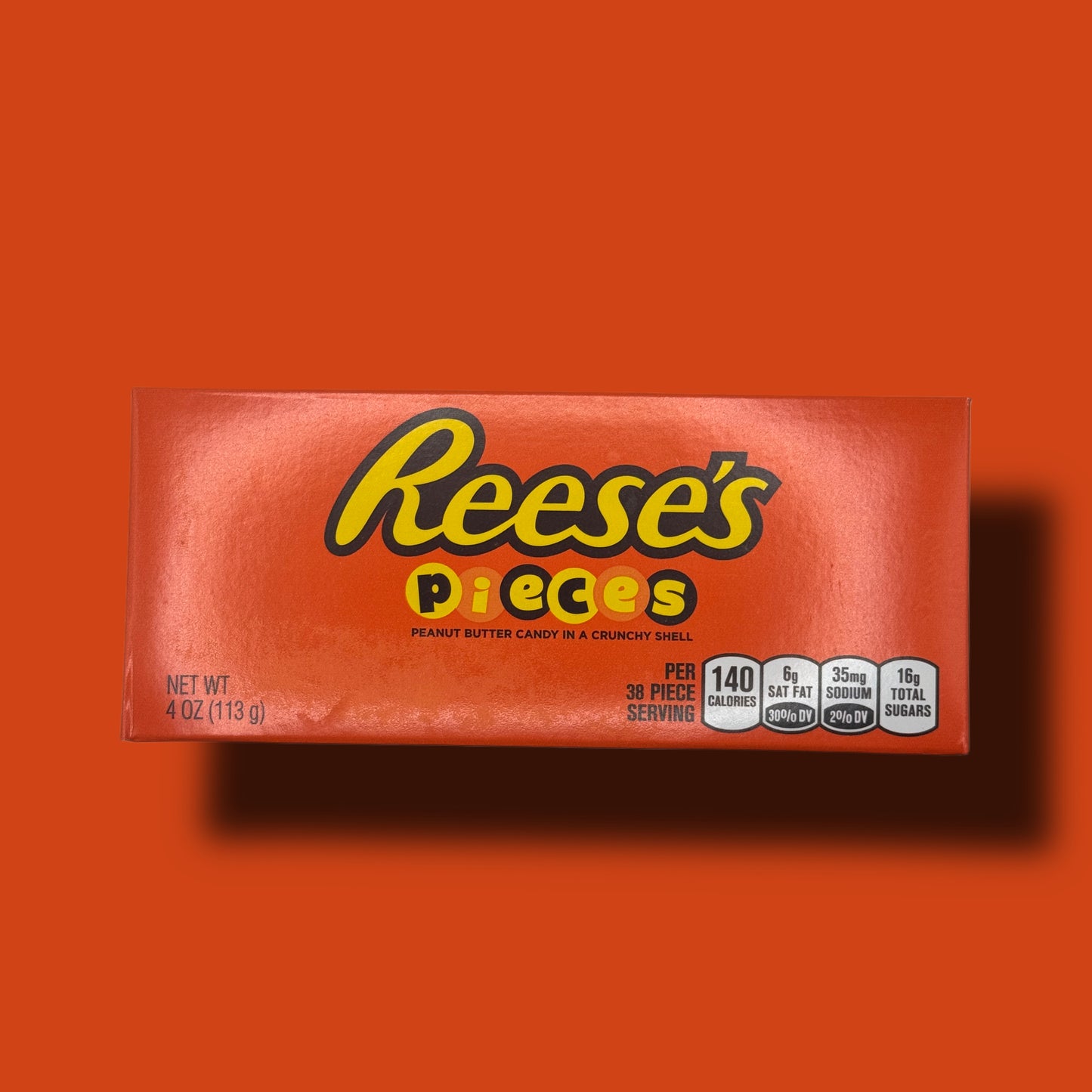 Reese's Pieces Peanut Butter Candy in a Crunchy Shell (113 g)