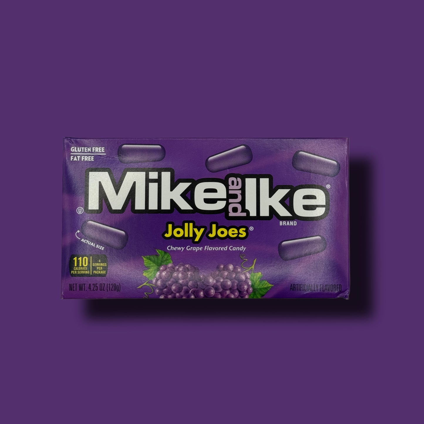 Mike and Ike jolly joes chewy grape