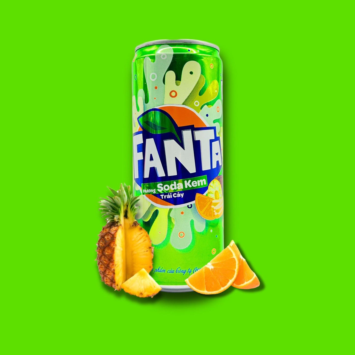 Fanta - Fruity Cream Soda (Soda Kem) - 330ml
