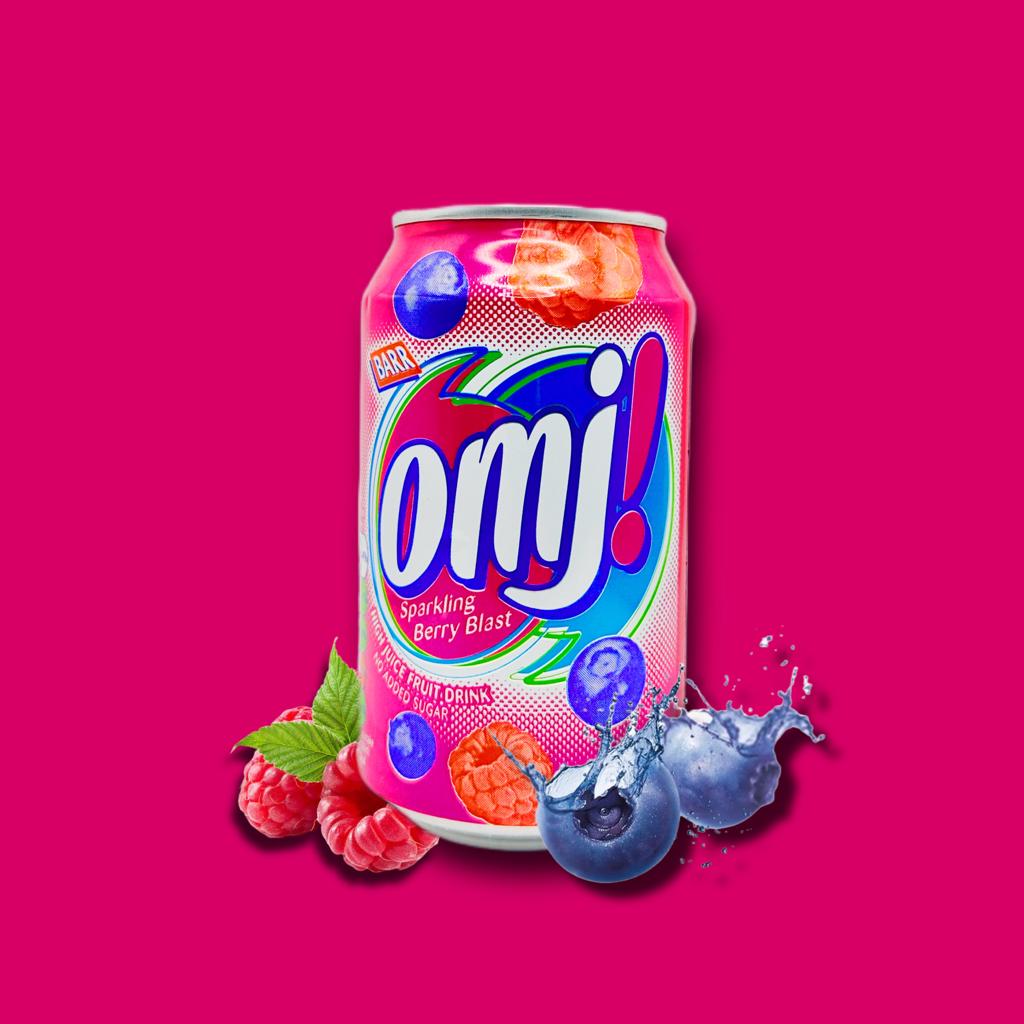 Omj! - Sparkling Berry Blast 330ml