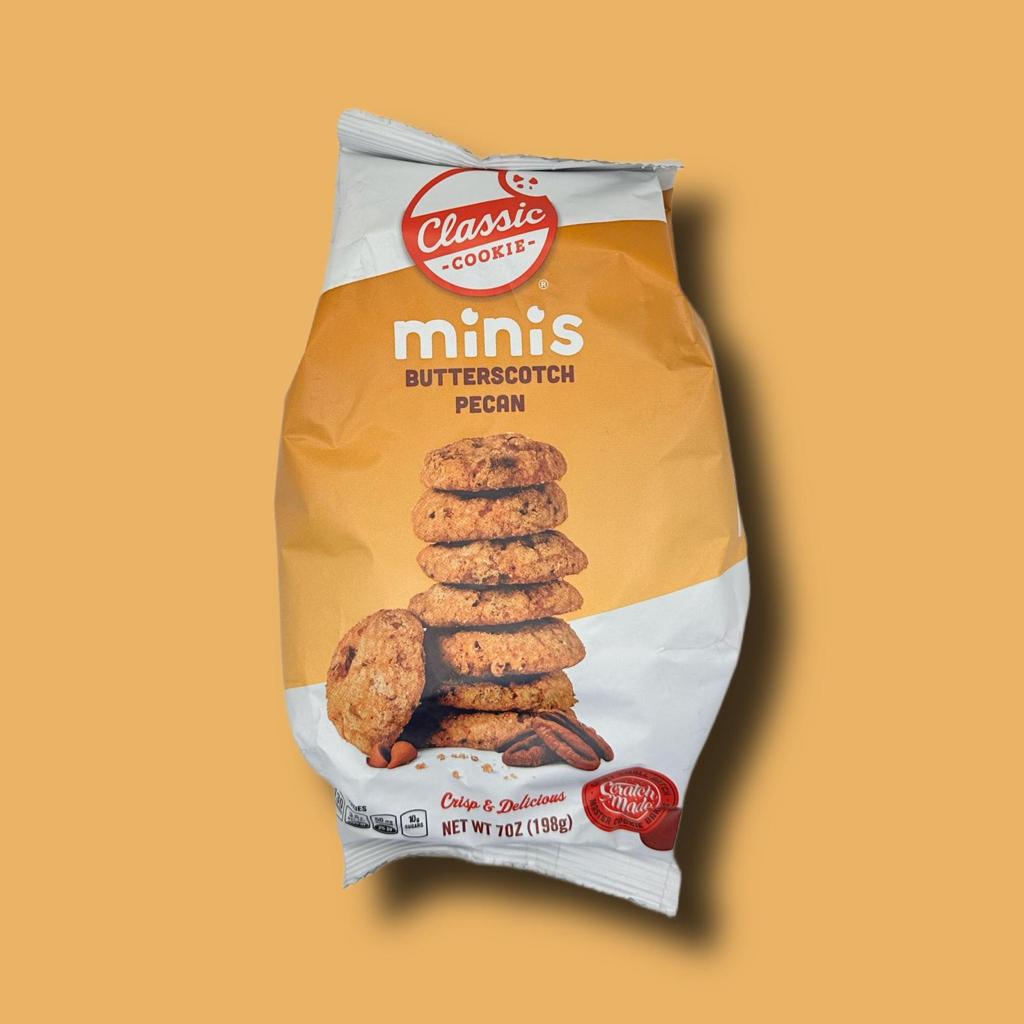 Classic Cookie - Butterscotch Pecan Mini Cookies 198g