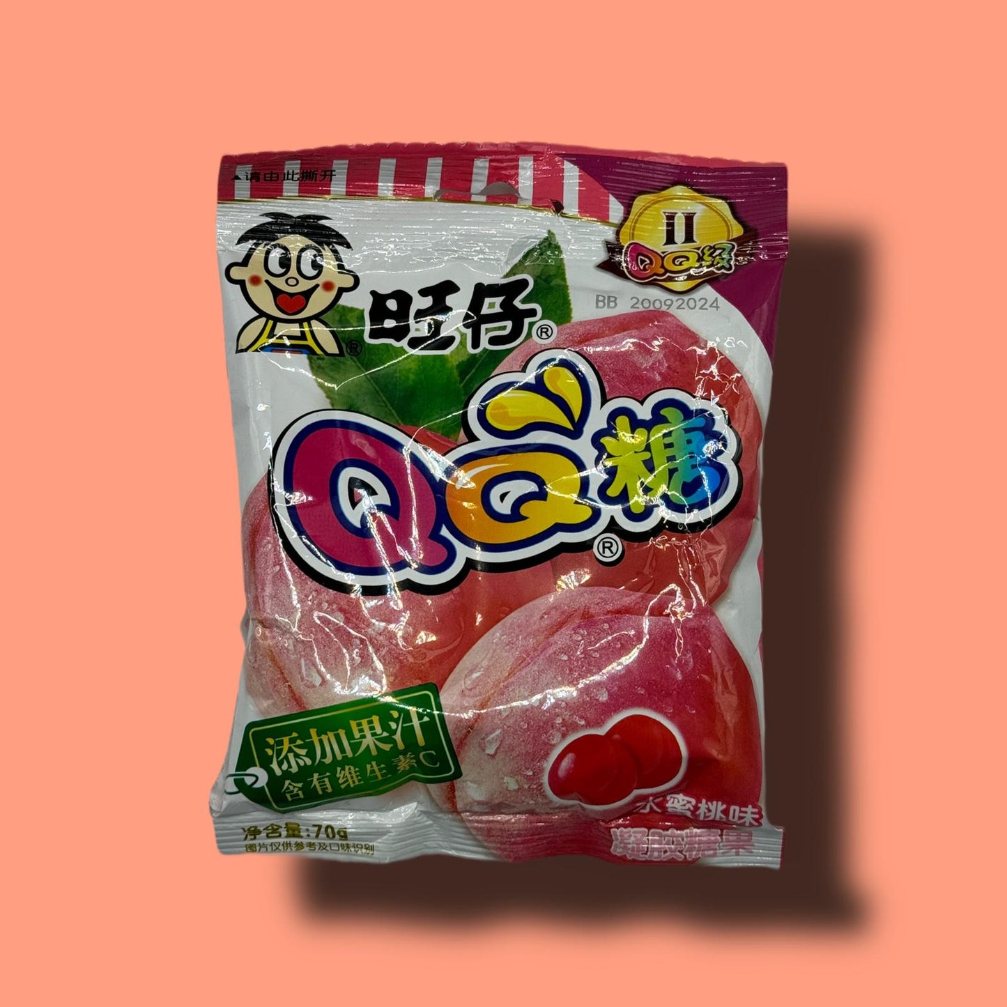 QQ - Gummies Peach China