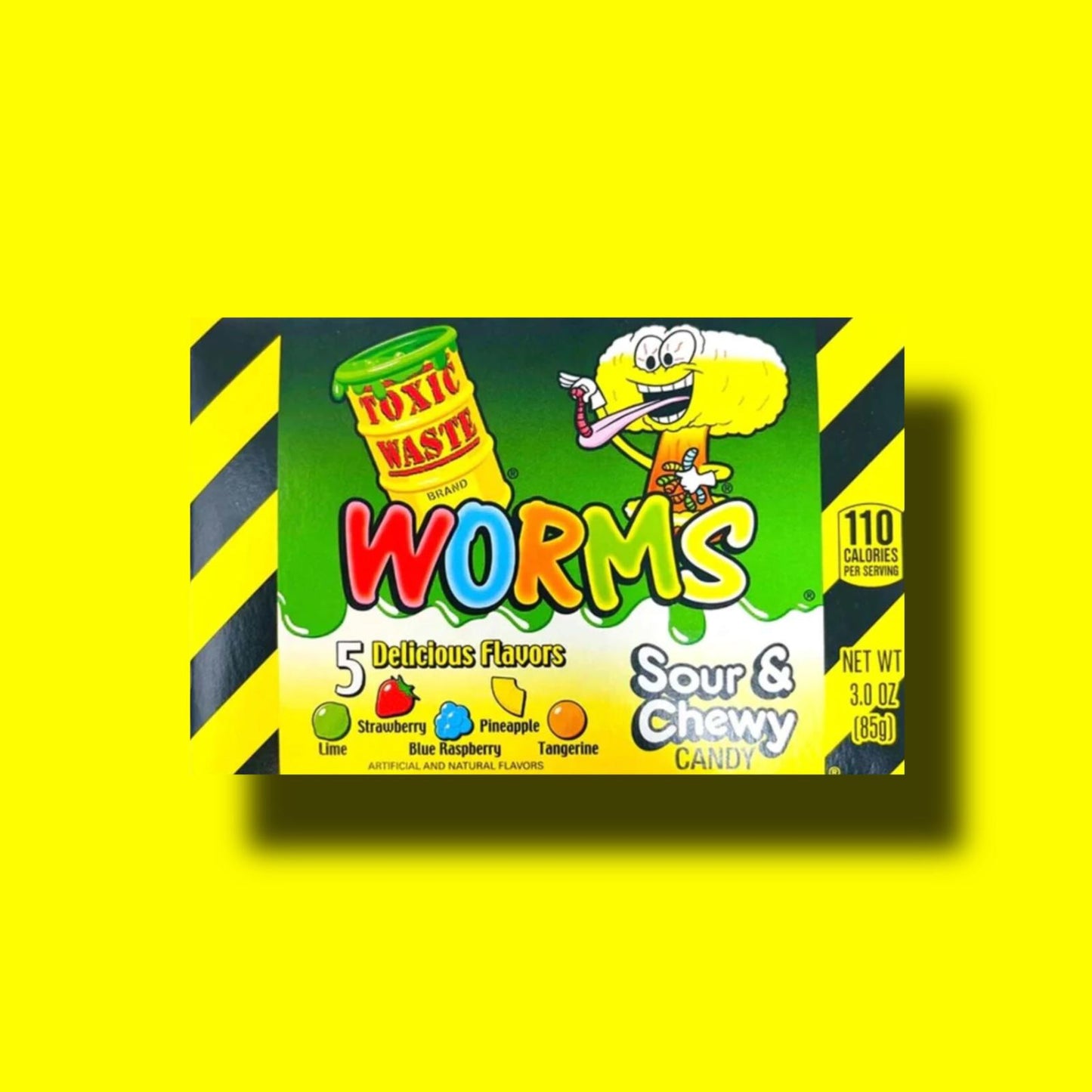 Toxic Waste - Worms Sour & Chewy 85g