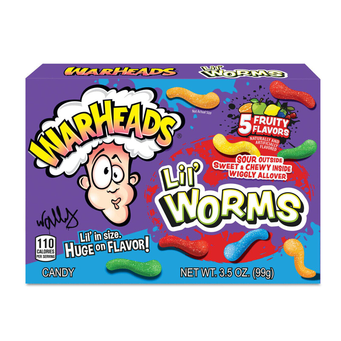 Warheads - Lil’ Worms Theatre 99g