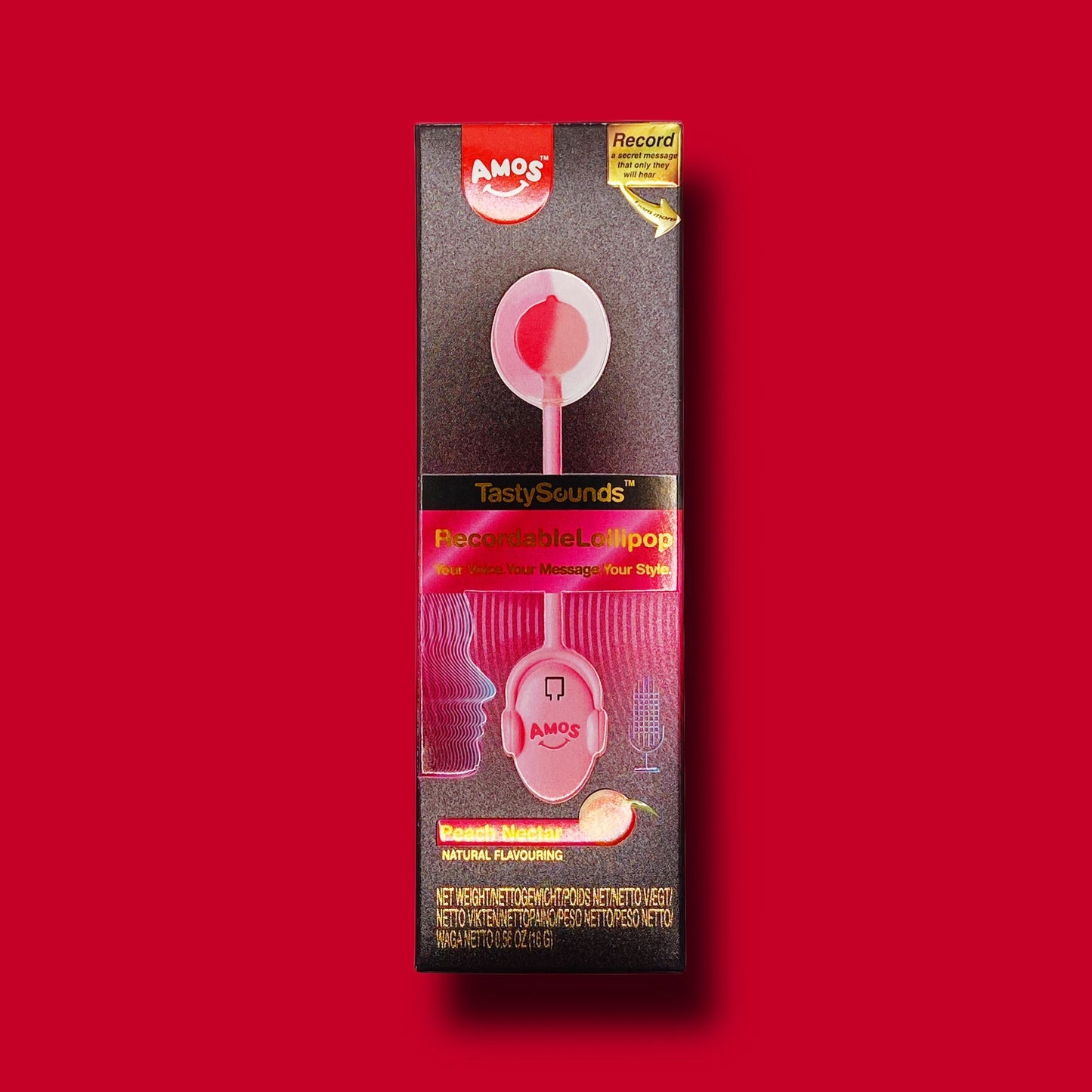 Tasty Sounds - Audio Lollipop Peach