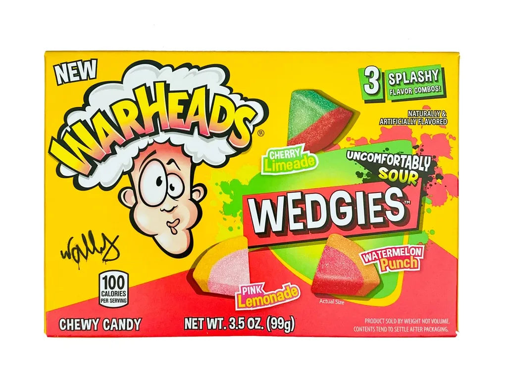 Warheads - Wedgies Chewy Candy 99g