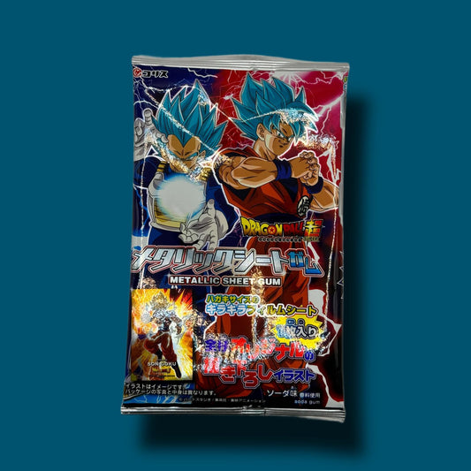 Dragon Ball Metallic Sheet Gum