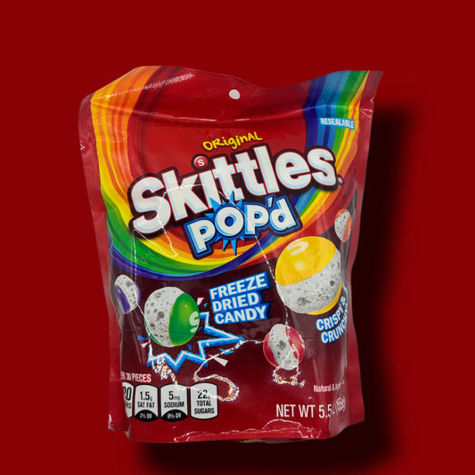 Skittles Pop’d Freeze Dried Candy