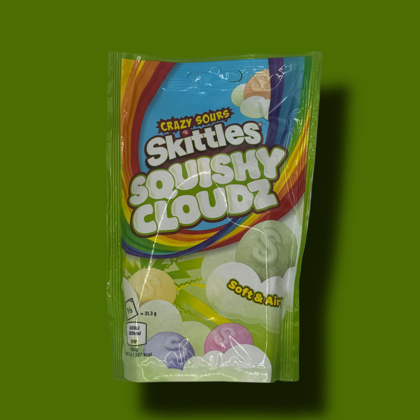 Skittles Crazy Sours Squishy Cloudz