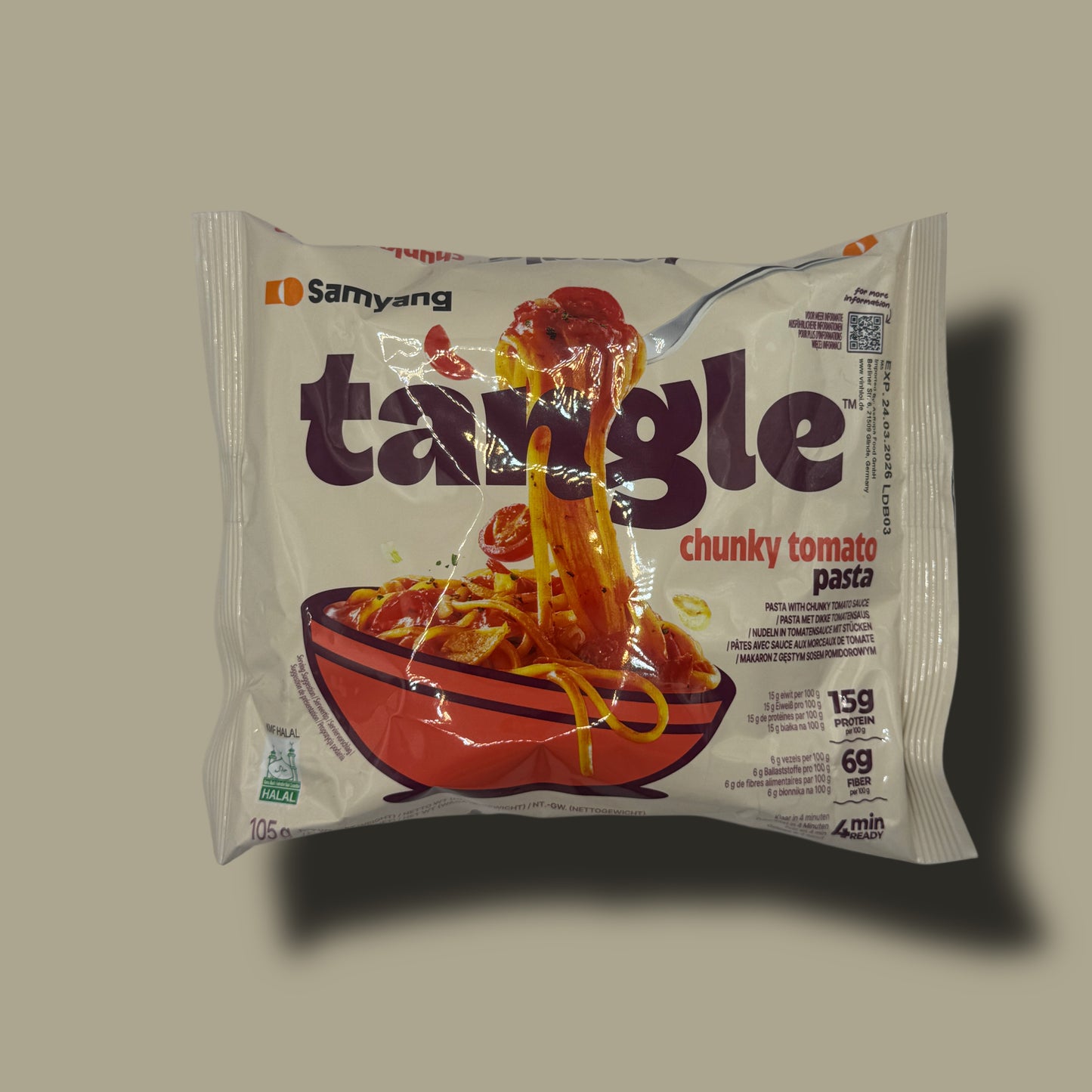 Samyang Tangle Chunky Tomato Pasta