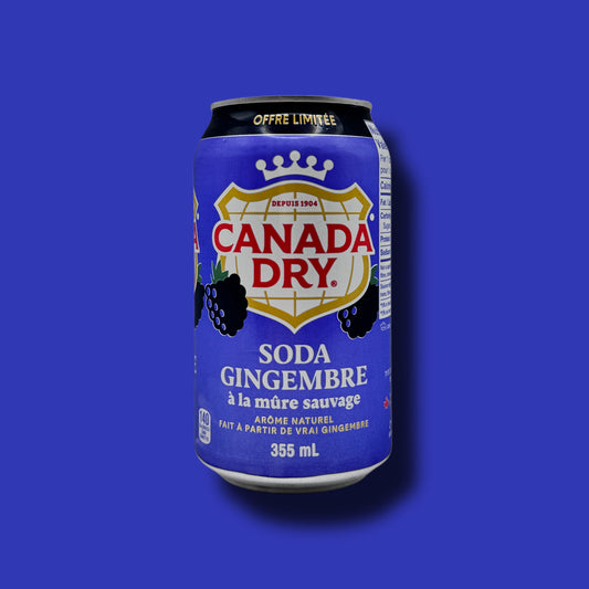 Canada Dry Blackberry Ginger Ale 355ml