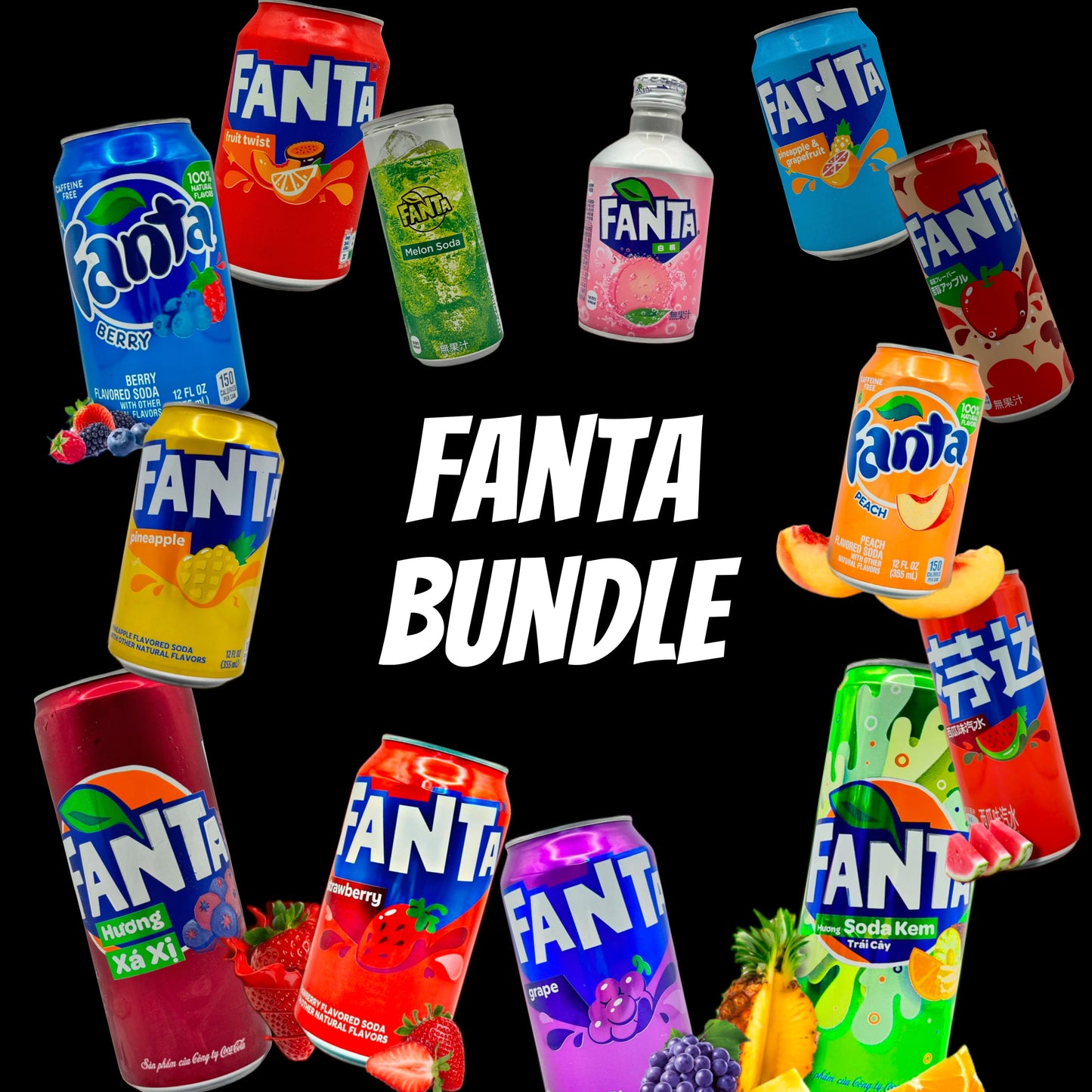 Fanta Bundle 13x Fanta aus aller Welt