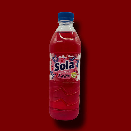 Sola Ice Tea Brusnica Cranberry