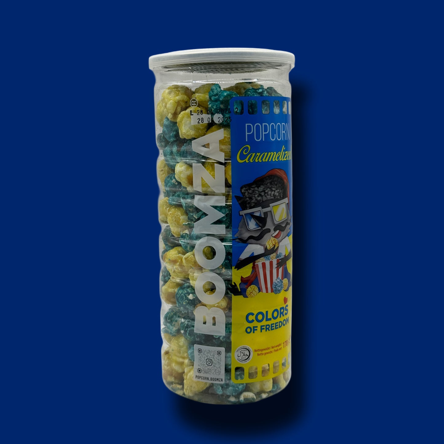 Boomza Karamellisiertes Karamell Popcorn Original 170gr.