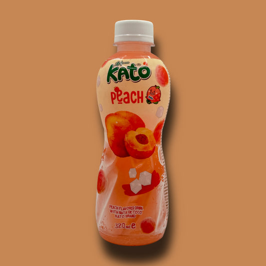 Kato - Pfirsich-Drink mit Nata de Coco 320 ml