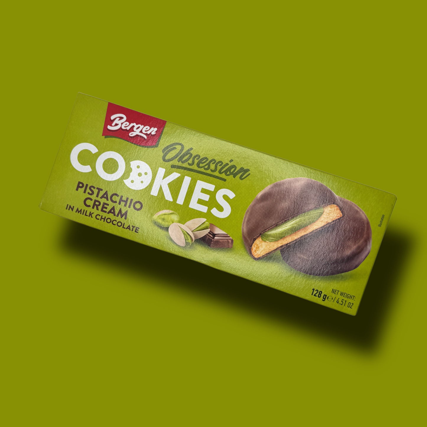 Bergen Cookies pistacchio cream
