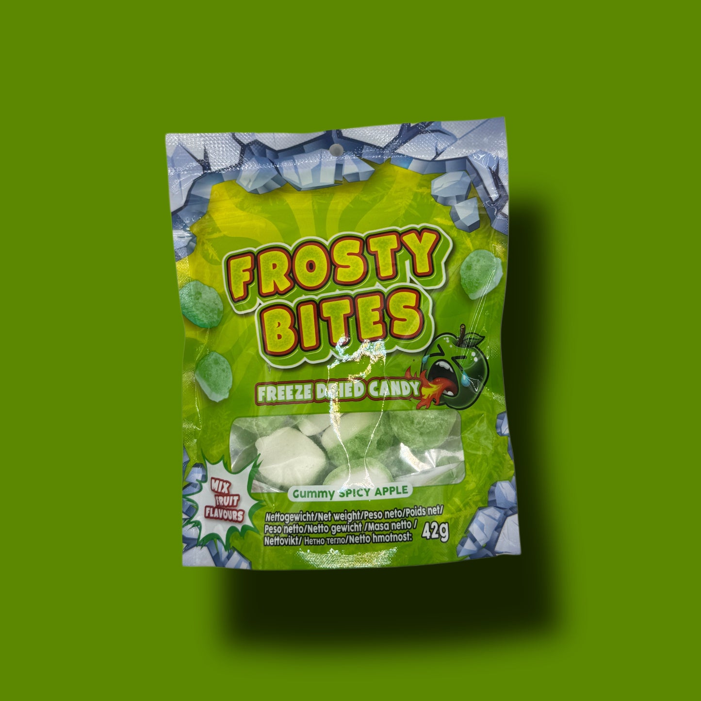 Frosty Bites – Green Apple Freeze Dried Candy