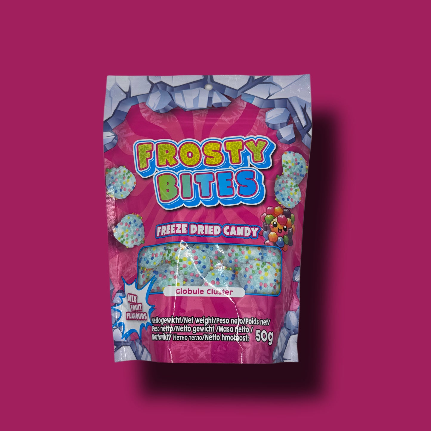 Frosty Bites – Freeze Dried Candy Globule