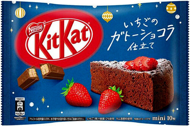 Nestle Kitkat - Erdbeer-Schokoladentorte Geschmack 116 g