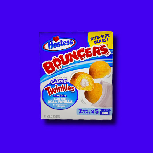 Hostess - BOUNCERS Glazed TWINKIES Mini Cakes