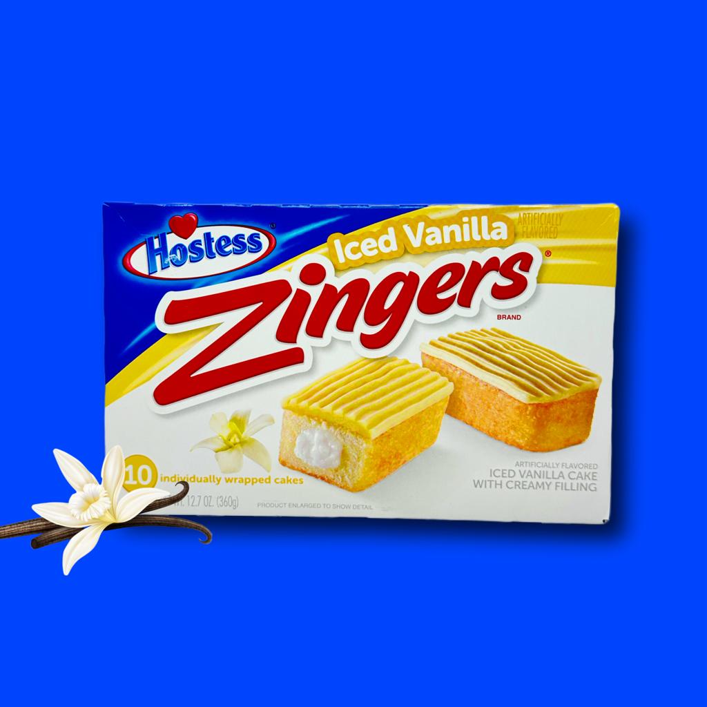 Hostess - Ices Vanilla Zingers 360g