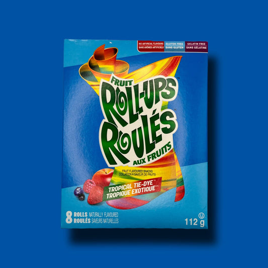 Fruit Roll-Ups  - Tropical Tie-Dye 112g