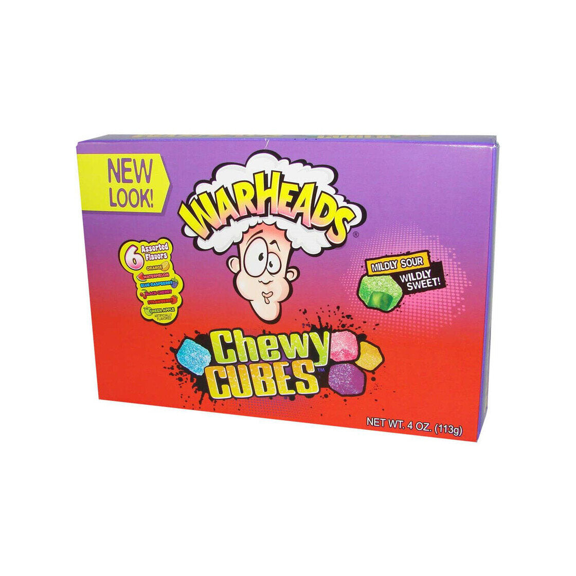 Warheads - Chewy Cubes 113g
