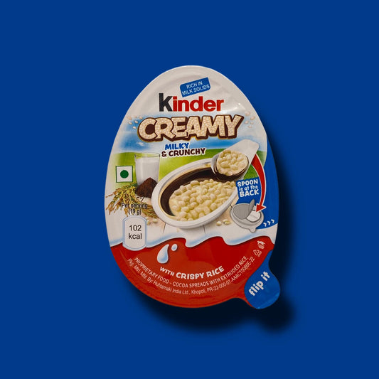 Kinder - creamy milky & crunchy